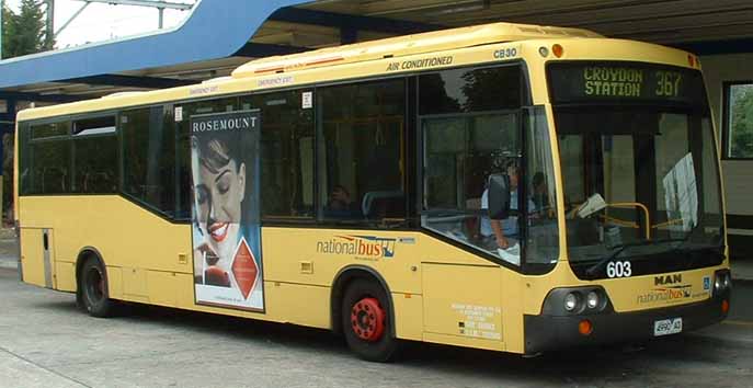 National Bus MAN Custom CB30 603